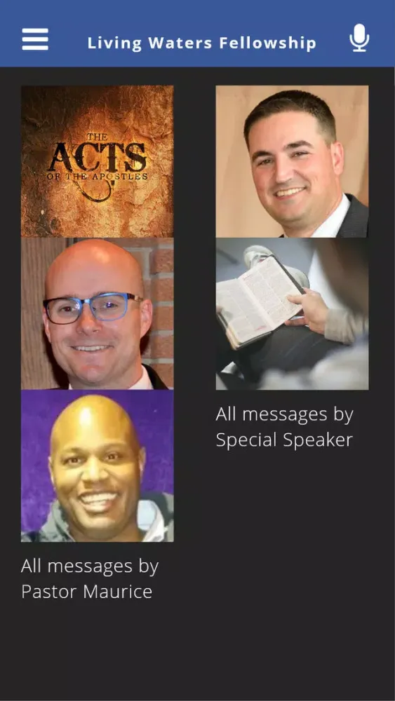 Capturas de pantalla de Living Waters Fellowship