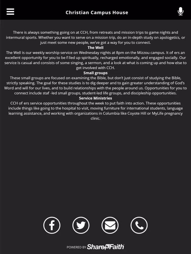 تصاویر Christian Campus House iPad 