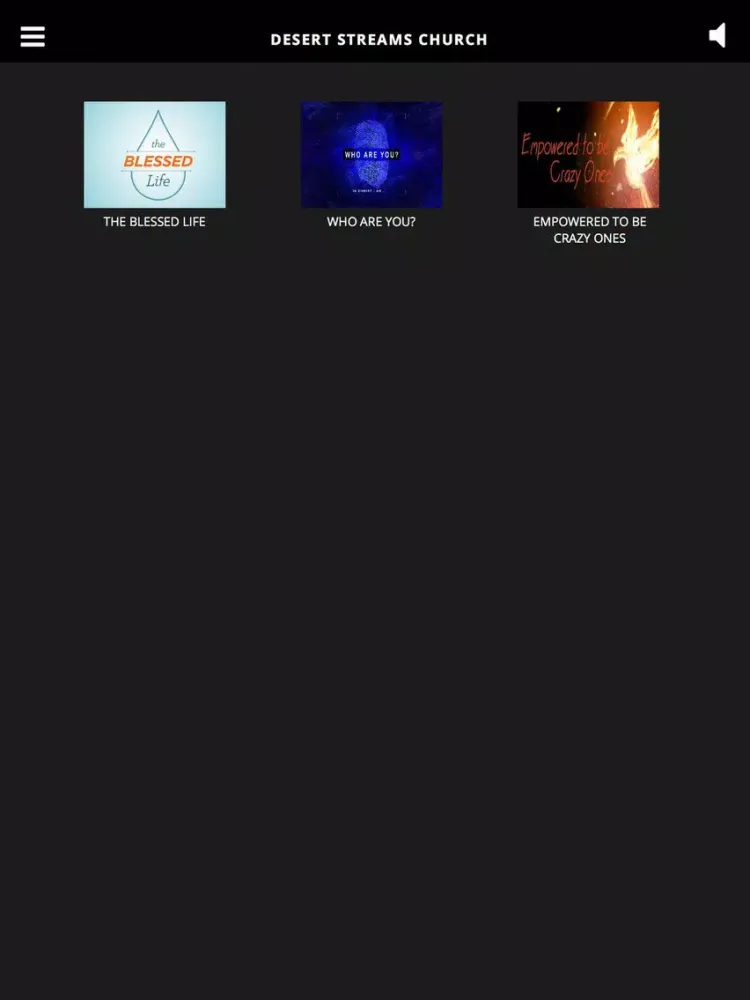 Скриншоты Desert Streams Church iPad 