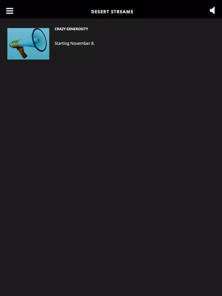 Скриншоты Desert Streams Church iPad 
