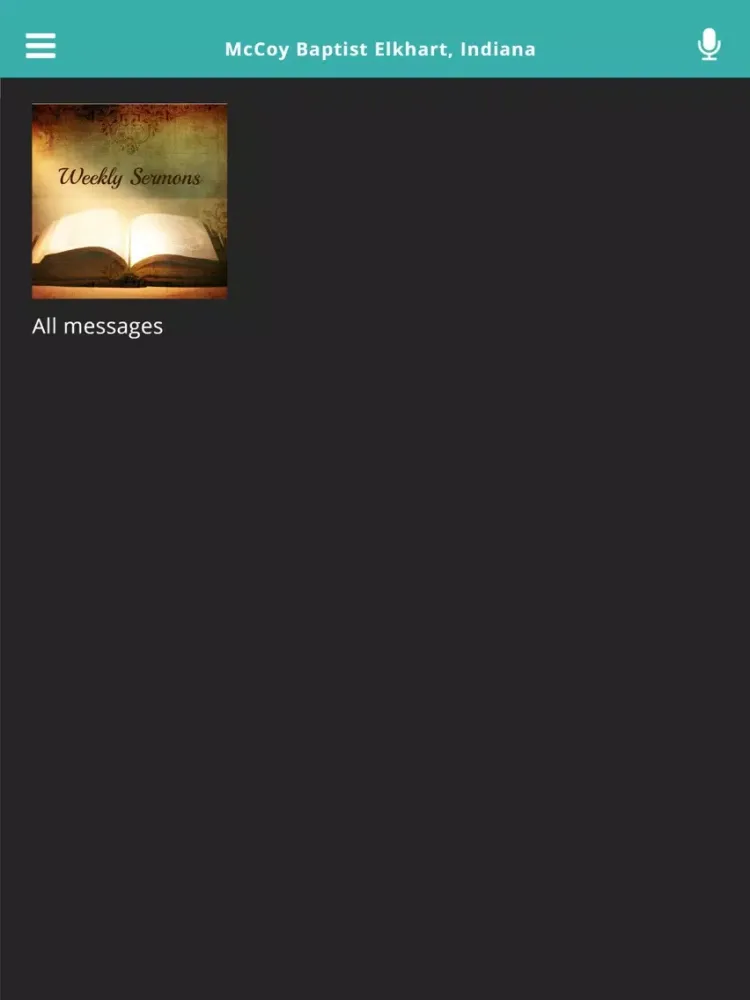 McCoy Baptist Elkhart, Indiana iPad  स्क्रीनशॉट