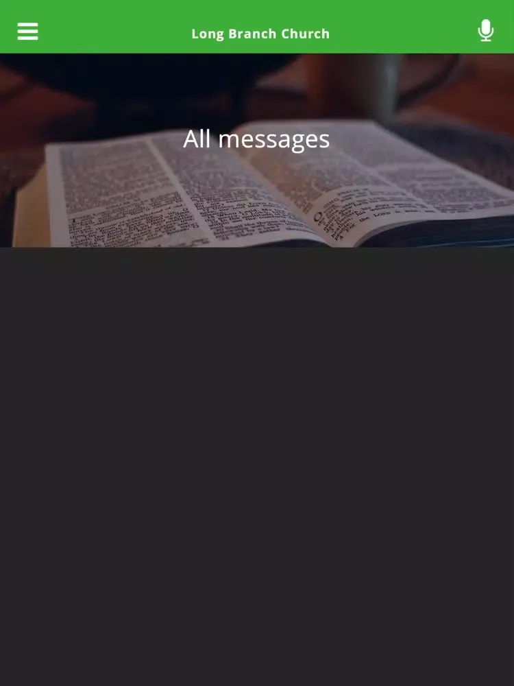 Long Branch Church iPad 應用截圖