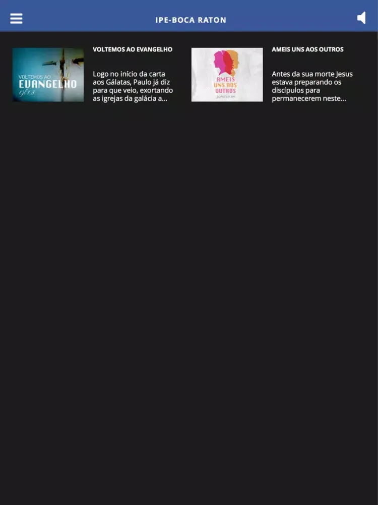 Igreja Presbiteriana Emanuel iPad 应用截图