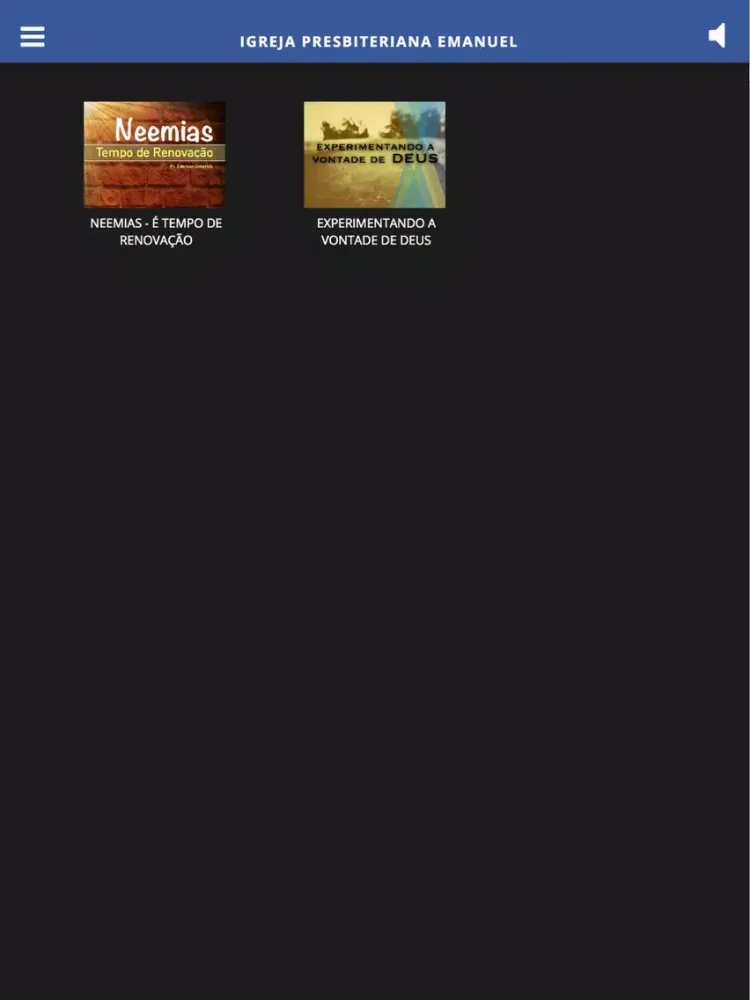 Igreja Presbiteriana Emanuel iPad 应用截图
