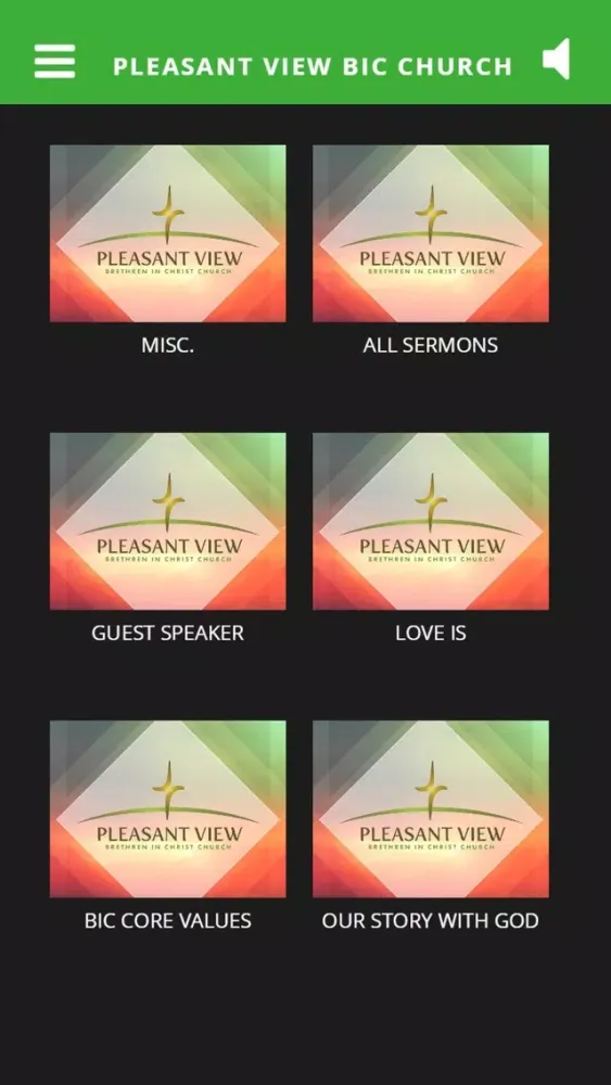 Capturas de tela do Pleasant View BIC Church