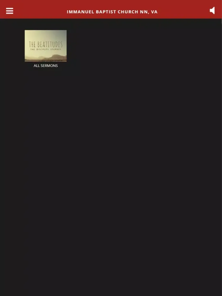 ภาพหน้าจอของ Immanuel Baptist Church NN, VA iPad 