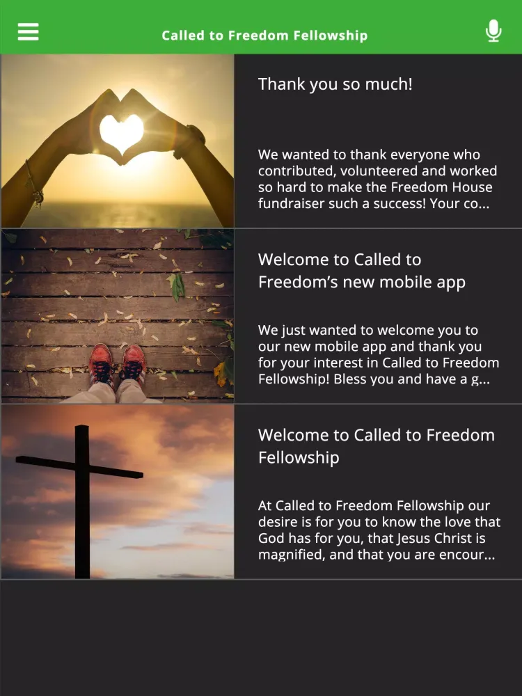 Called to Freedom Fellowship Screenshots