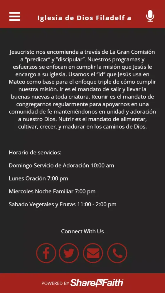 Iglesia de Dios Filadelfia Screenshots