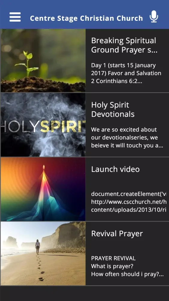 Centre Stage Christian Church應用截圖