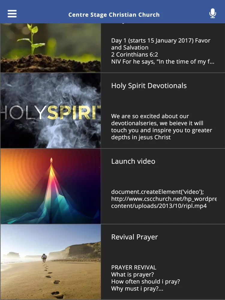 Centre Stage Christian Church應用截圖