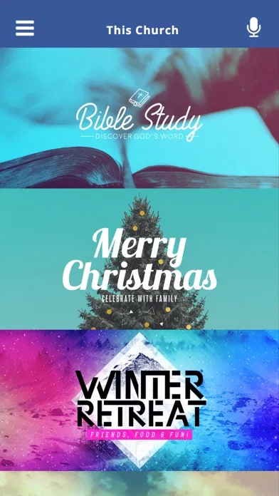 The Sharefaith App Screenshots