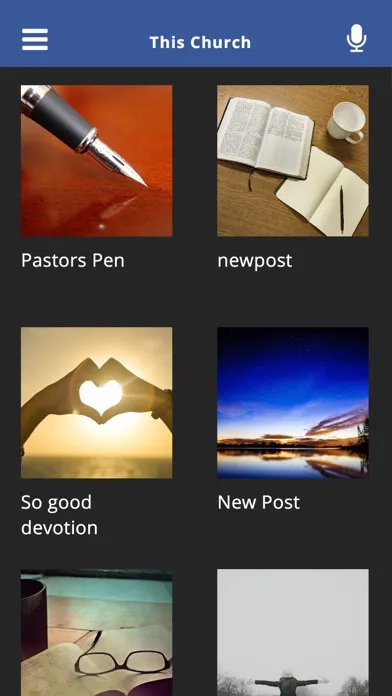 The Sharefaith App Screenshots