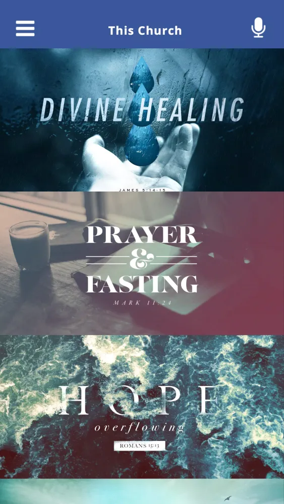 The Sharefaith App Screenshots