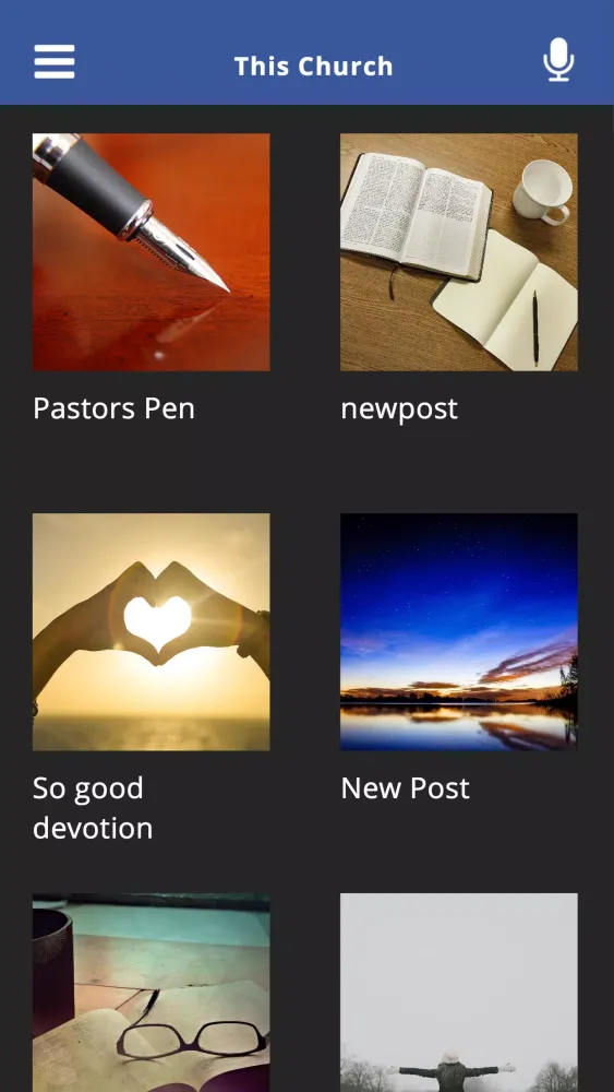 The Sharefaith App Screenshots