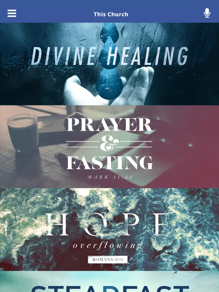 The Sharefaith App Screenshots