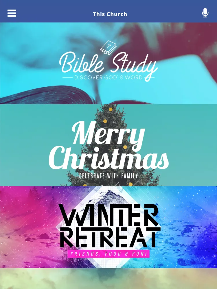 The Sharefaith App Screenshots