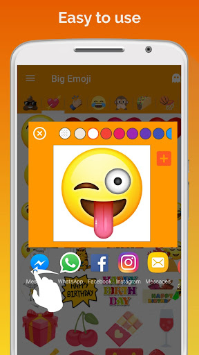 Big Emoji sticker for WhatsApp Screenshots