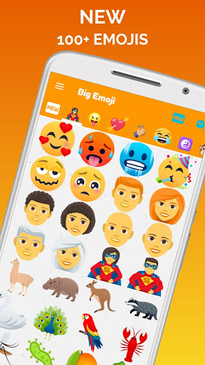 Big Emoji sticker for WhatsApp Screenshots
