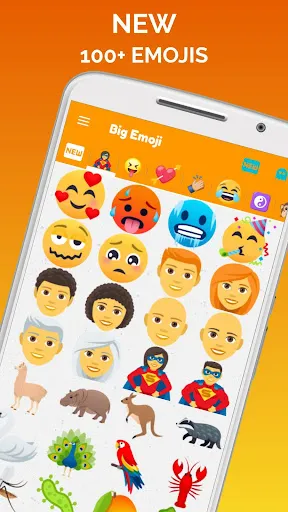 Big Emoji sticker for WhatsApp スクリーンショット