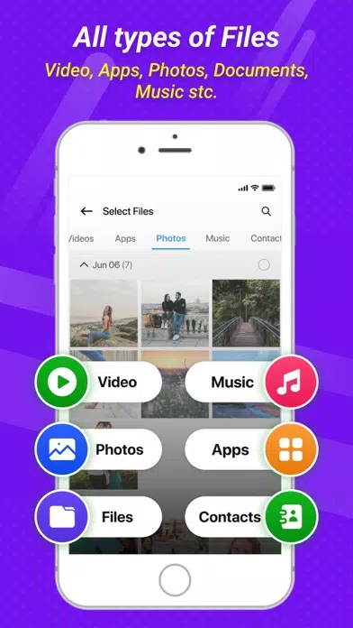 Zrzuty ekranu Share Karo: File Transfer App