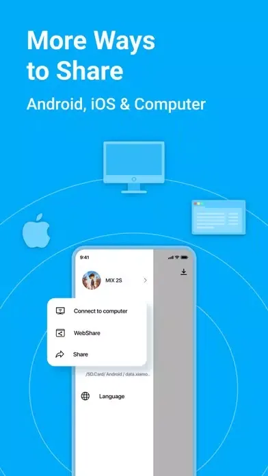 Ảnh chụp màn hình của ShareMe: File Share & Transfer