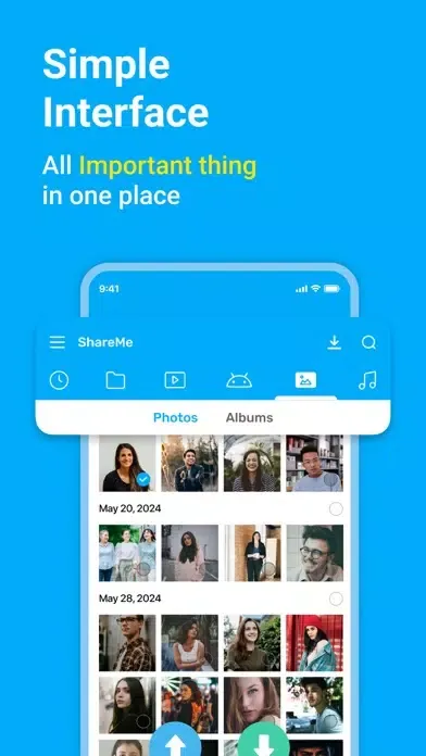 Ảnh chụp màn hình của ShareMe: File Share & Transfer
