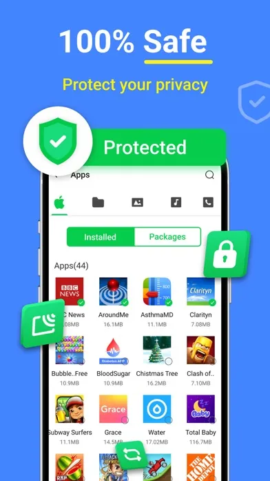 Captures d'écran de InShare - File Sharing