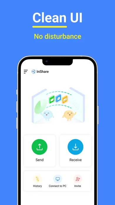 Captures d'écran de InShare - File Sharing
