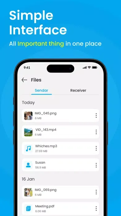 Zrzuty ekranu ShareMe: File sharing ™
