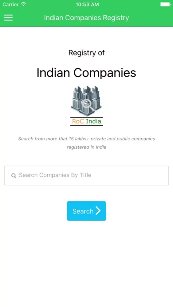 Capturas de pantalla de Indian Companies Registration Info