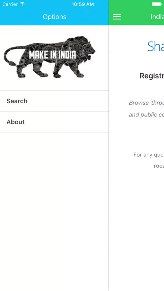 Capturas de pantalla de Indian Companies Registration Info