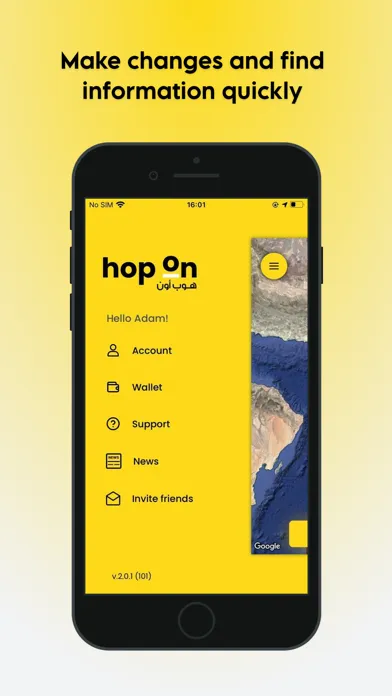 hopOn Mobility स्क्रीनशॉट