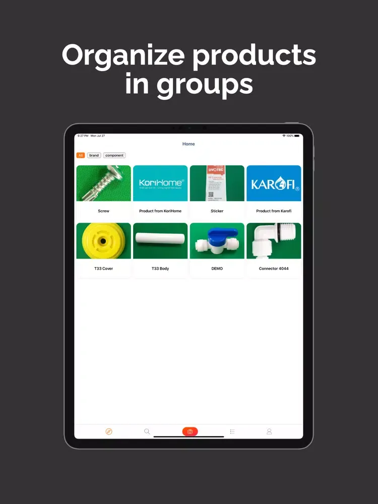 Captures d'écran de Lookuq Enterprise Image Search iPad 