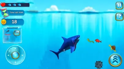 ภาพหน้าจอของ Shark Attack Survival Games