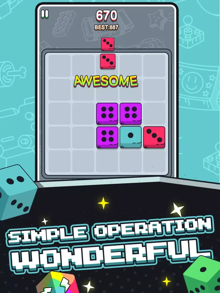 Dice Merge Pro iPad 應用截圖