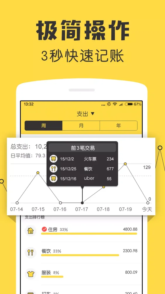 ภาพหน้าจอของ 鲨鱼记账
