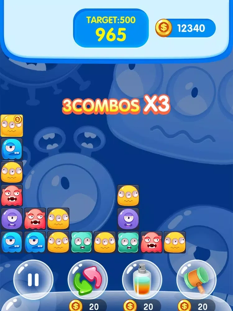 Tangkapan layar Pop Monsters 2021 iPad 