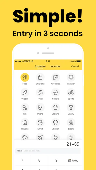 ภาพหน้าจอของ Easy Budget: Spending Tracker