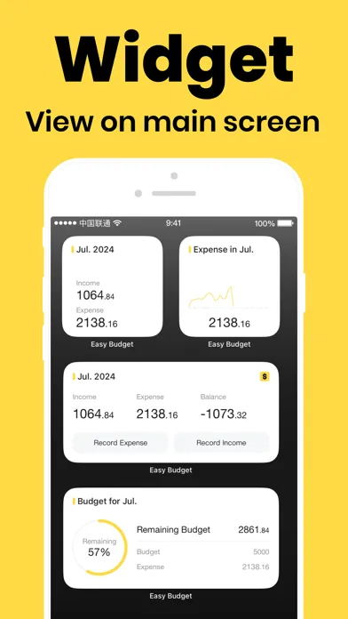 ภาพหน้าจอของ Easy Budget: Spending Tracker