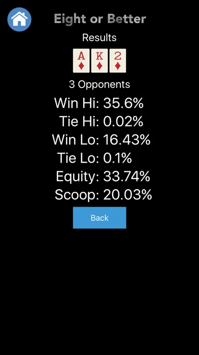 Poker Odds Helper Ekran Görüntüleri