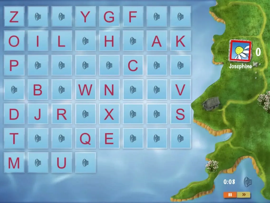 Capturas de tela do English Alphabet 4 school children & preschoolers iPad 