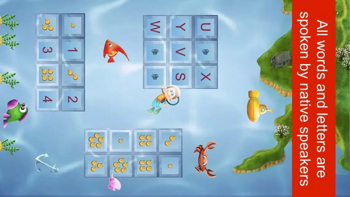 Capturas de tela do English Alphabet 4 school children & preschoolers