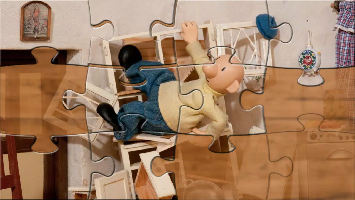 JIGSAW PUZZLEs Pat & Mat for preschool children, schoolchildren and adults应用截图