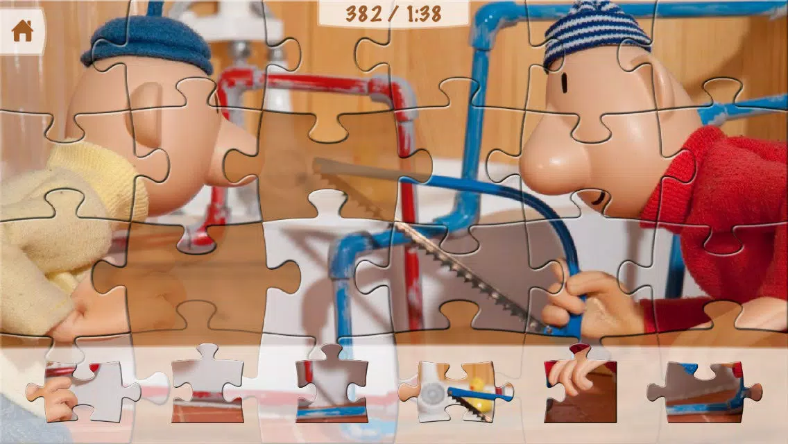 JIGSAW PUZZLEs Pat & Mat for preschool children, schoolchildren and adults应用截图