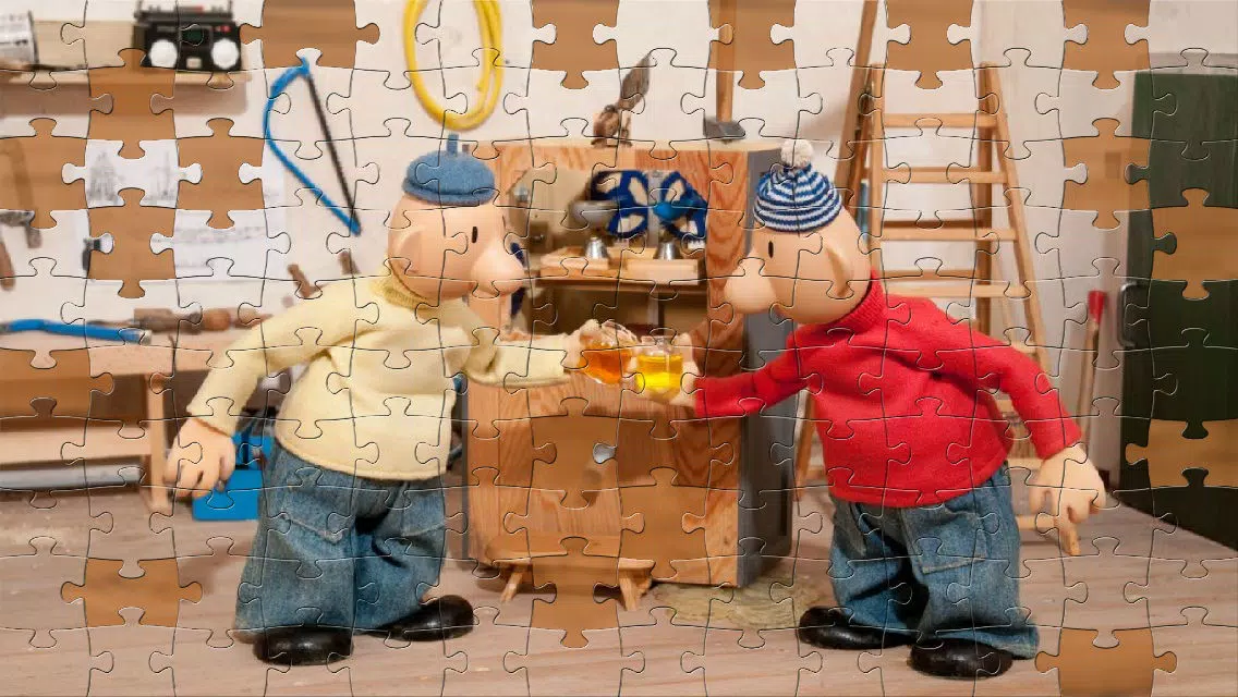 JIGSAW PUZZLEs Pat & Mat for preschool children, schoolchildren and adults应用截图