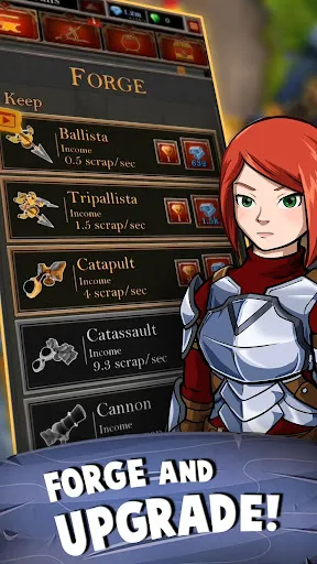 Zrzuty ekranu Castle Fusion Idle Clicker