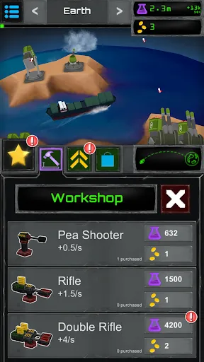 Turret Fusion Idle Clicker Screenshots