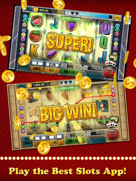 Capturas de tela do Slots™ iPad 