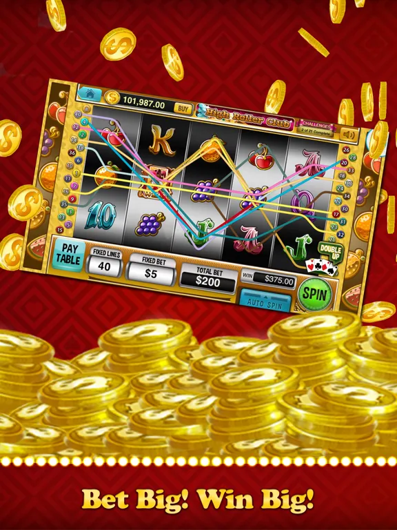 Capturas de tela do Slots™ iPad 