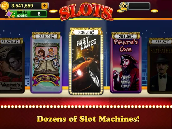 Capturas de tela do Slots™ iPad 